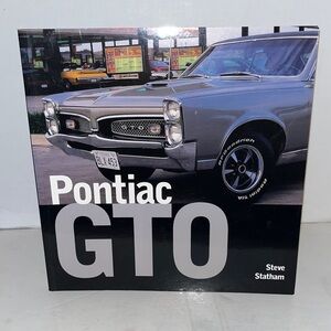 Pontiac GTO Coffee Table Book - Silver Car Cover
